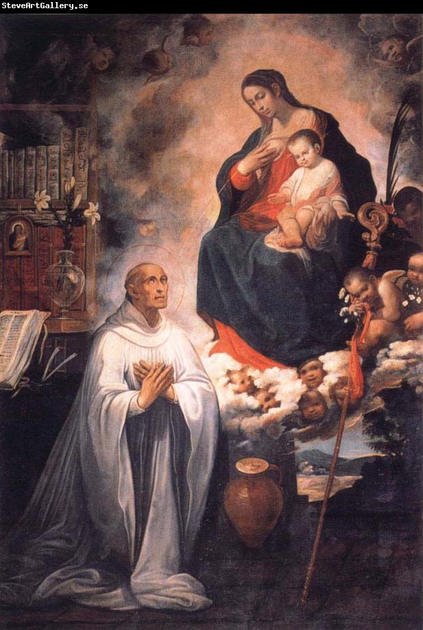 ROELAS, Juan de las Vision of St.Bernard